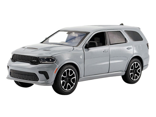 2026 Dodge Durango SRT Hellcat Destroyer Gray 1/24 Diecast Model Car Motormax 79434GRY