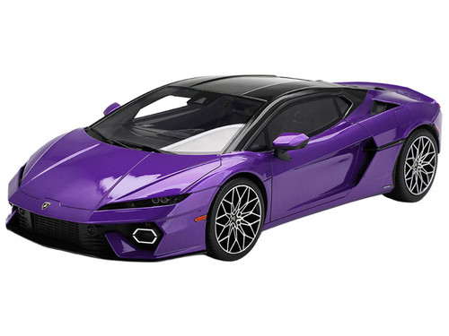 Lamborghini Temerario Viola Pasifae 1/18 Model Car Top Speed TS0701
