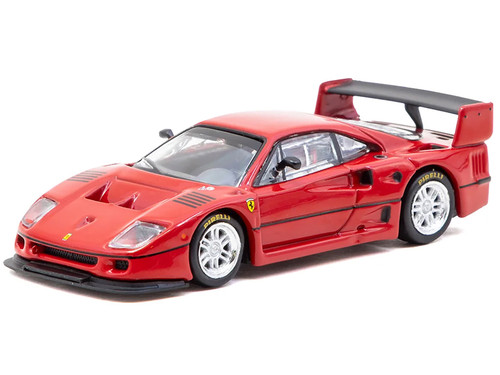 Ferrari F40 GTE Red Road64 Series 1/64 Diecast Model Car Tarmac Works T64R-088-RE