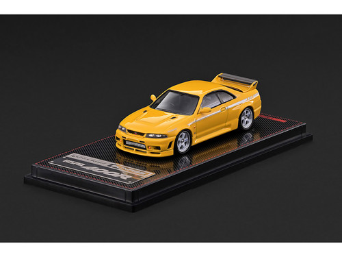 Nismo 400R BCNR33 Yellow Limited Edition 1/64 Diecast Model Car Ignition Model IG4272