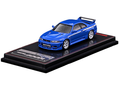 Nismo 400R BCNR33 Blue Limited Edition 1/64 Diecast Model Car Ignition Model IG4273