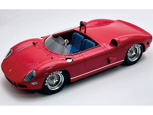 Ferrari 330P Press Version 1965 Red Mythos Series Limited Edition to 45 pieces Worldwide 1/18 Model Car Tecnomodel TM18-310A