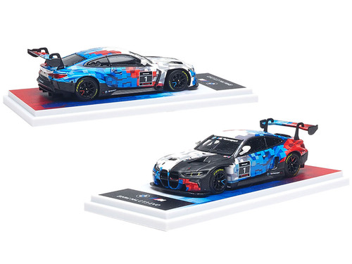BMW M4 GT3 EVO G82 Presentation Car Limited Edition 1/64 Diecast Model Car Almost Real 630001001