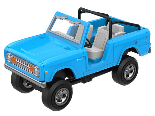 Rooster s 1972 Ford Bronco Light Blue Top Gun Maverick 2022 Movie Hollywood Series Series 44 1/64 Diecast Model Car Greenlight 62050A