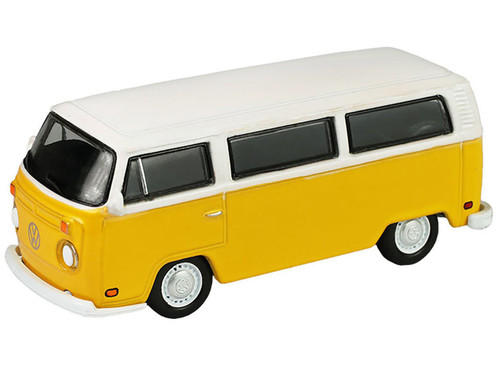 1978 Volkswagen Type 2 T2 Bus Yellow and White Little Miss Sunshine 2006 Movie Hollywood Series Series 44 1/64 Diecast Model Car Greenlight 62050C