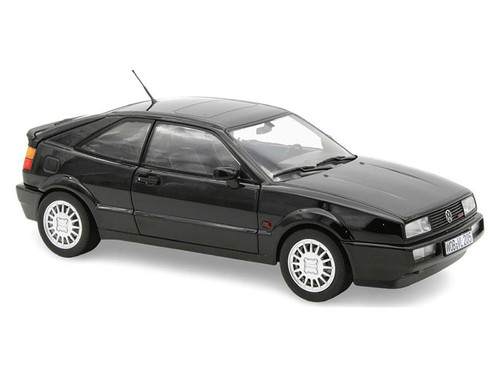 1989 Volkswagen Corrado G60 Black 1/18 Diecast Model Car Norev 188662
