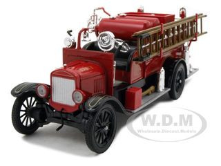 1926 Ford Model T Fire Engine Red/Black 1/32 Diecast Model Car Signature Models 32313