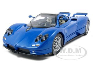 Pagani Zonda C12 Red 1/18 Diecast Model Car Motormax 73147