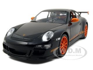 Porsche 911 997 GT3 RS Black 1/24 1/27 Diecast Model Car Welly 22495