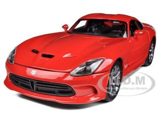 2013 Dodge Viper GTS SRT Red 1/18 Diecast Model Car Maisto 31128
