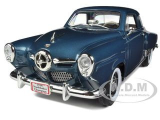 1950 Studebaker Champion Blue 1/18 Diecast Car Model Road Signature 92478