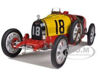 Bugatti T 35 TYPE 35 Grand Prix National Color Project Spain 1/18Diecast Model Car CMC 100 B016
