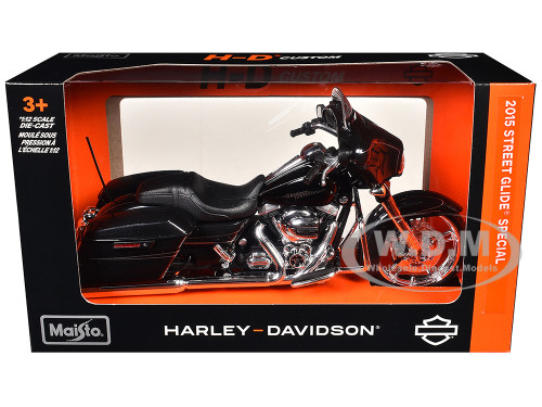 2015 Harley Davidson Street Glide Special Black Motorcycle Model 1