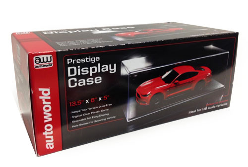 Prestige Collectible Display Show Case for 1/18 Diecast Models Autoworld AWDC001