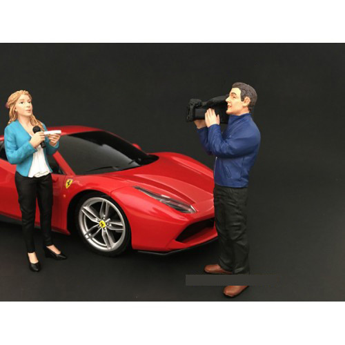 Camera Crew Figure I "Camera Man" For 1:18 Scale Models American Diorama 77427