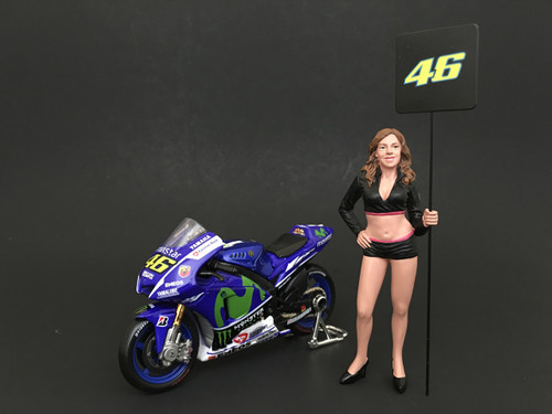 Paddock Girl Figure For 1:24 Scale Models American Diorama 77487
