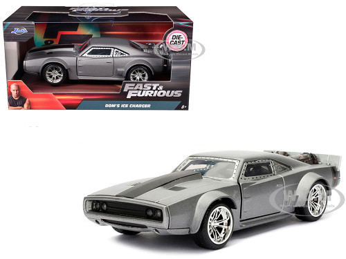Dom's Ice Charger Fast & Furious F8 "The Fate of the Furious" Movie 1/32 Diecast Model Car Jada 98299