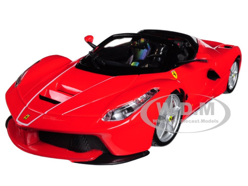 Ferrari LaFerrari F70 Aperta Red 1/24 Diecast Model Car Bburago 26022
