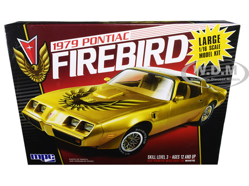 Skill 3 Model Kit 1979 Pontiac Firebird 1/16 Scale Model MPC MPC862