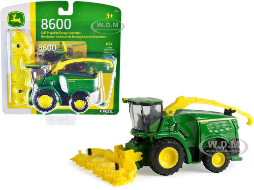 John Deere 8600 Self-Propelled Forage Harvester 1/64 Diecast Model ERTL TOMY 45510