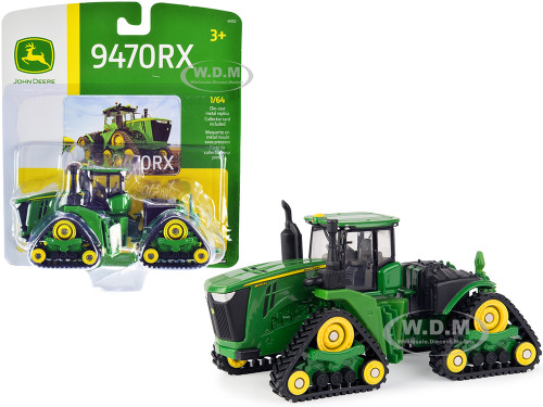John Deere 9470RX Narrow Track Tractor 1/64 Diecast Model ERTL TOMY 45552