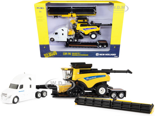 New Holland Hauling Set 4 pieces 1/64 Diecast Models ERTL TOMY 13949