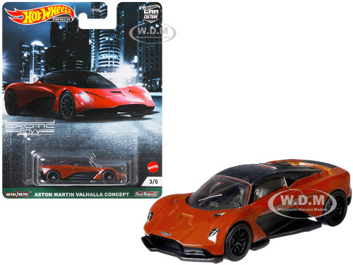 Aston Martin Valhalla Concept Exotic Envy Series Diecast Model Car Hot Wheels GRJ75