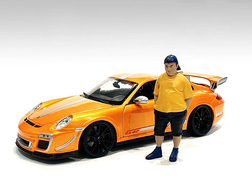 Car Meet 1 Figurine II 1/24 Scale Models American Diorama 76378
