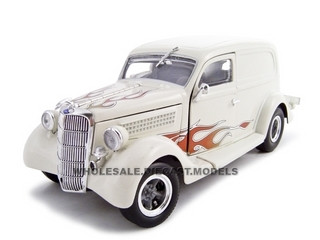 1935 Ford Sedan Delivery Cream 1/24 Diecast Car Unique Replicas 18521
