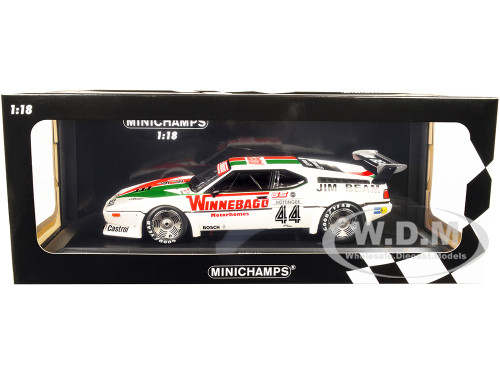 BMW M1 #44 Markus Hottinger GS Team Marko BMW M1 Procar Championship Series 1979 Limited Edition 300 pieces Worldwide 1/18 Diecast Model Car Minichamps 155792944