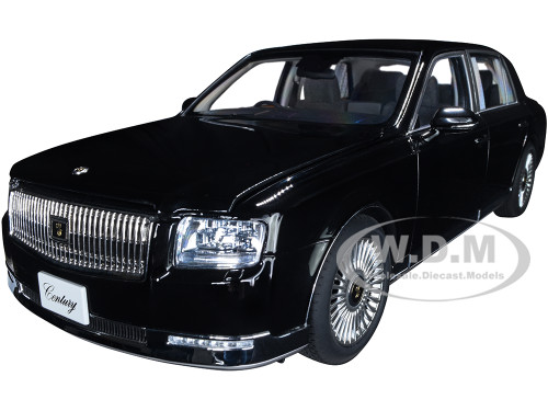 Toyota Century Curtains RHD Right Hand Drive Black Special Edition 1/18 Model Car Autoart 78765