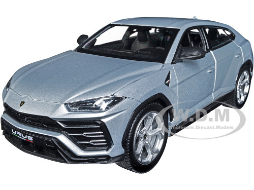 Lamborghini Urus Gray Metallic NEX Models 1/24 Diecast Model Car Welly 24094W-GRY