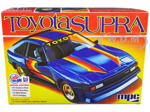 Skill 2 Model Kit 1983 Toyota Celica Supra 1/25 Scale Model Car MPC MPC891