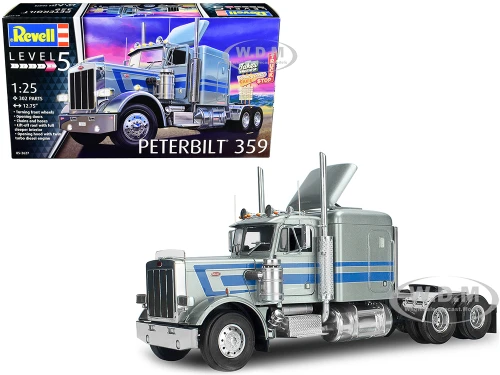 Level 5 Model Kit Peterbilt 359 Truck Tractor 1/25 Scale Model Revell 85-2627