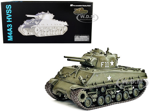 United States M4A3 HVSS POA CWS H5 Flamethrower Tank Olive Drab F11 Korea 1951 NEO Dragon Armor Series 1/72 Plastic Model Dragon Models 63149