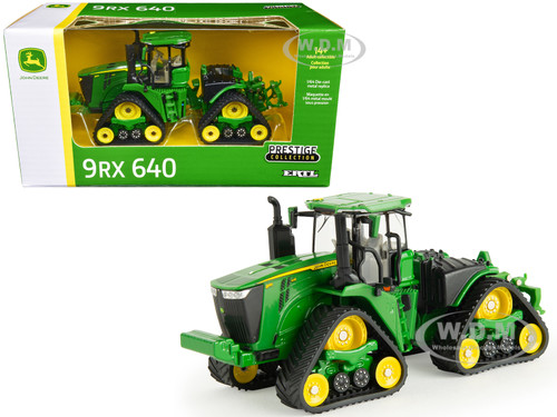 John Deere 9RX 640 Track-Type Tractor Green Prestige Collection Series 1/64 Diecast Model ERTL TOMY 45682