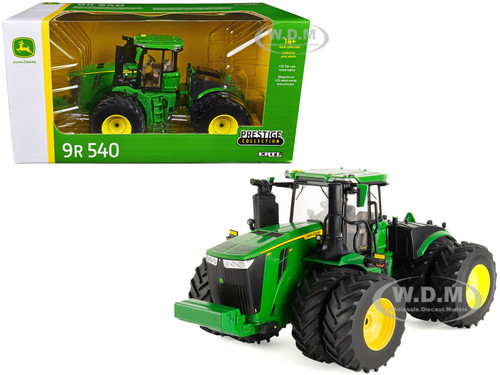 John Deere 9R 540 Tractor Dual Wheels Green Prestige Collection 1/32 Diecast Model ERTL TOMY 45771