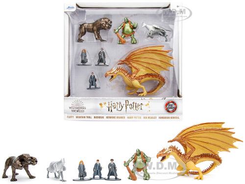 Harry Potter Wizarding World Set of 7 Diecast Figures Jada 34502