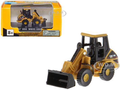 CAT Caterpillar 906 Wheel Loader Yellow Micro Constructor Series Diecast Model Diecast Masters 85972DB