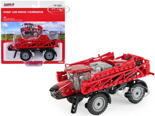 Case IH Patriot 4350 Sprayer Red Case IH Agriculture Series 1/64 Diecast Model ERTL TOMY 44289