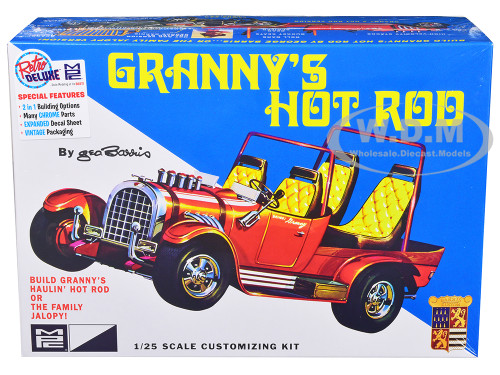 Skill 2 Model Kit Granny s Hot Rod By George Barris 2 in 1 Kit 1/25 Scale Model MPC MPC988