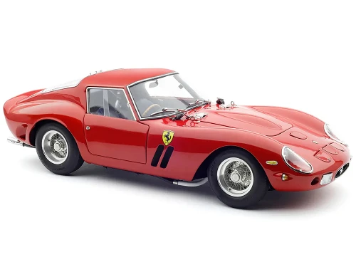 Ferrari 250 GTO Red Ron Fry London Motor Show 1962 Limited Edition to 2000 pieces Worldwide 1/18 Diecast Model Car CMC M-256