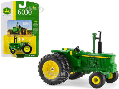 John Deere 6030 Dual Wheel Tractor Green 1/64 Diecast Model ERTL TOMY 45870