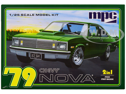 Skill 2 Model Kit 1979 Chevrolet Nova 2 in 1 Kit 1/25 Scale Model MPC MPC1003