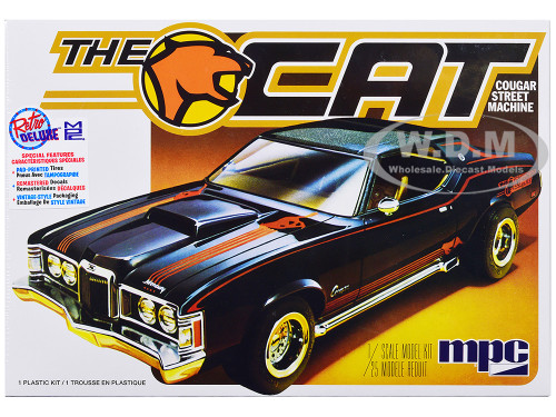 Skill 2 Model Kit 1973 Mercury Cougar The Cat 1/25 Scale Model MPC MPC1004M