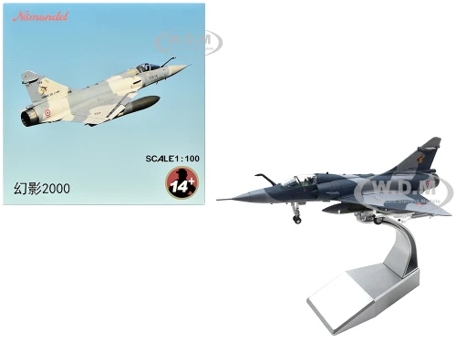 Dassault Mirage 2000C Fighter Aircraft EC 1 12 Cambresis SPA 162 Tigre NATO Tiger Meet Belgium 2009 Armee de l Air French Air Force  1/100 Diecast Model Airplane FS008A