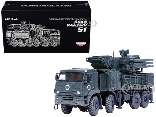 Pantsir S1 96K6 Self-Propelled Air Defense Weapon System 