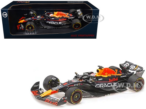 Red Bull Racing RB19 #1 Max Verstappen Oracle Winner F1 Formula One Japanese GP 2023 with Driver Limited Edition to 180 pieces Worldwide 1/18 Diecast Model Car Minichamps 110231701