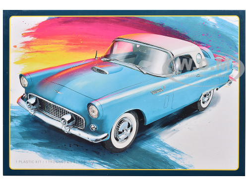 Skill 2 Model Kit 1956 Ford Thunderbird 1/25 Scale Model AMT AMT1449M