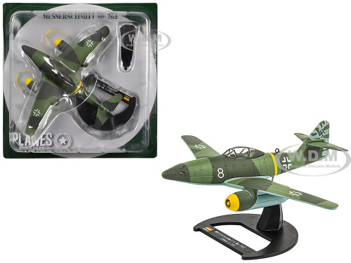 Messerschmitt Me 262 Fighter Aircraft White 8 258 aerial victory ace Walter Nowotny Kommando Nowotny Germany 1944 German Luftwaffe 1/72 Diecast Model Airplane Luppa LCM018
